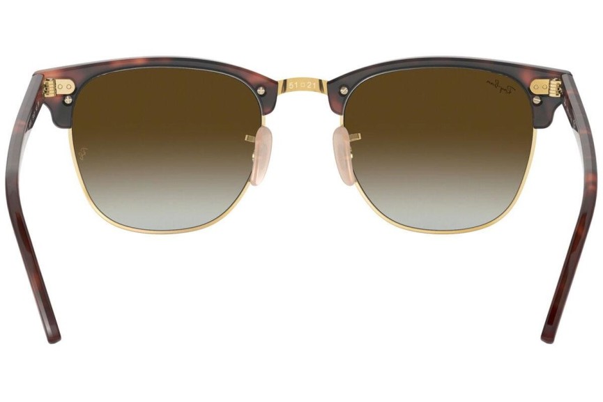 Okulary przeciwsłoneczne Ray-Ban Clubmaster RB3016 990/9J Browline Havana
