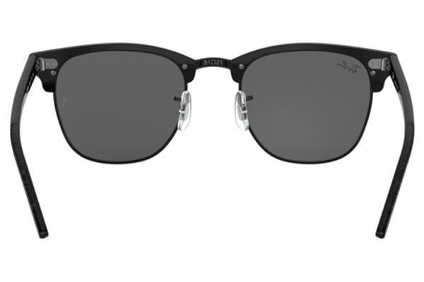 Слънчеви очила Ray-Ban Clubmaster RB3016 1305B1 По веждите Черна