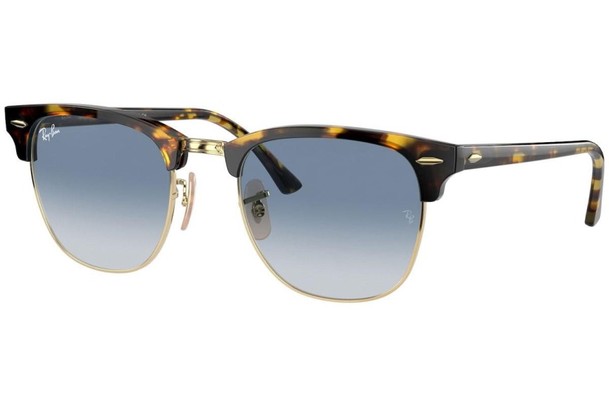 Okulary przeciwsłoneczne Ray-Ban Clubmaster RB3016 13353F Browline Havana