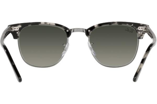 Okulary przeciwsłoneczne Ray-Ban Clubmaster RB3016 133671 Browline Szare