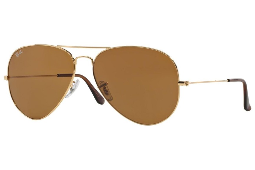 Okulary przeciwsłoneczne Ray-Ban Aviator Classic RB3025 001/33 Pilotki (Aviator) Złote