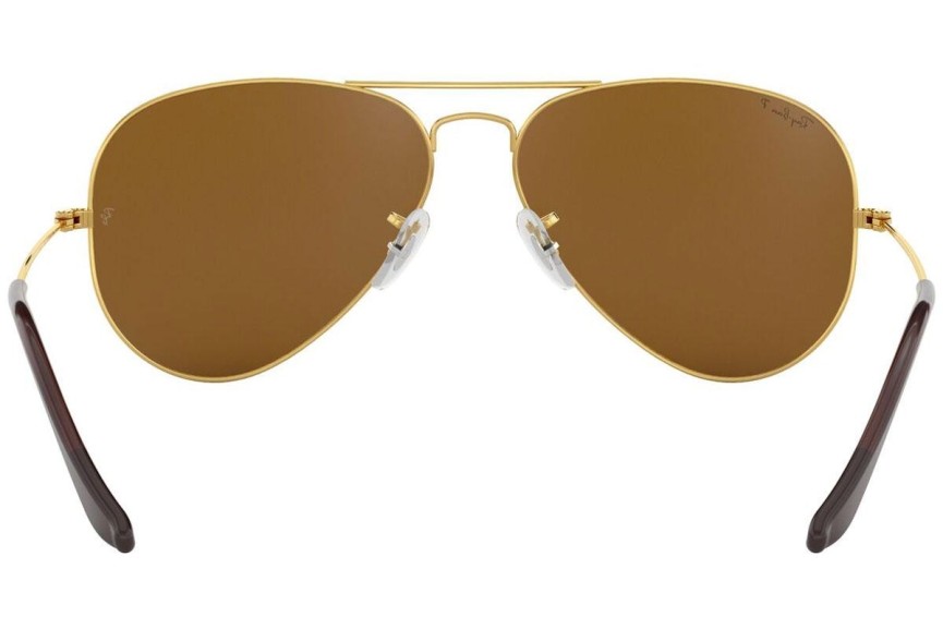 Ochelari de soare Ray-Ban Aviator Classic RB3025 001/57 Polarized Pilot Aurii