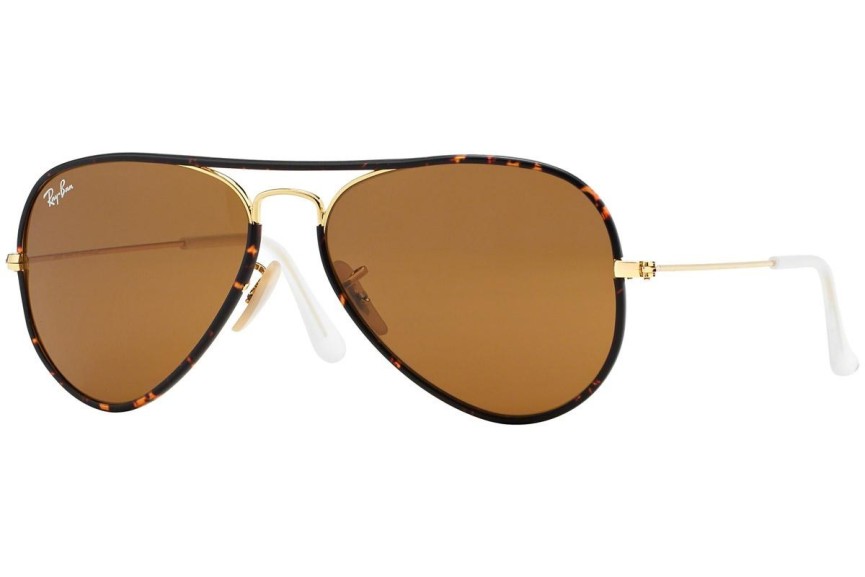 Okulary przeciwsłoneczne Ray-Ban Aviator Full Color RB3025JM 001 Pilotki (Aviator) Havana