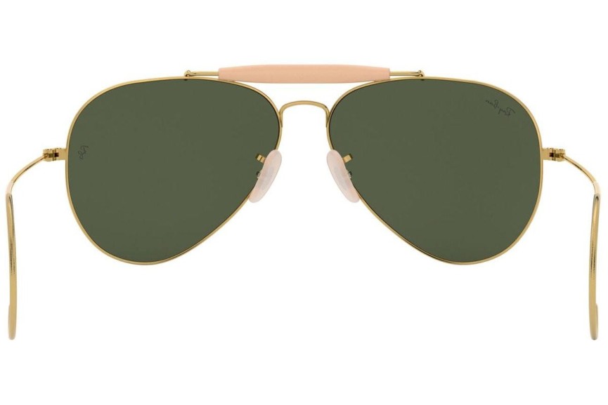 Слънчеви очила Ray-Ban Outdoorsman I RB3030 L0216 Пилотни Златна