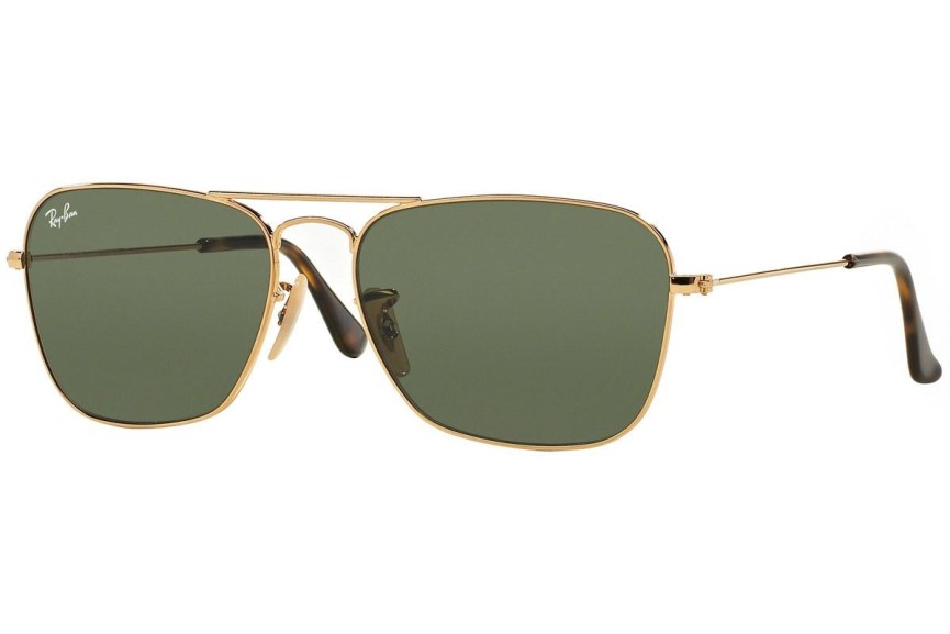 Sluneční brýle Ray-Ban Caravan RB3136 181 Pilot Zlaté