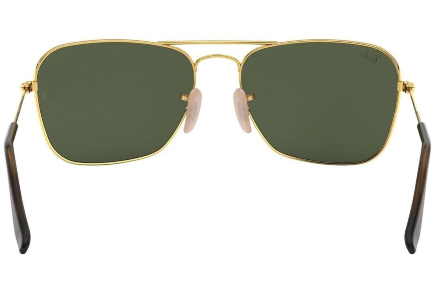 Aurinkolasit Ray-Ban Caravan RB3136 181 Pilotti Kulta