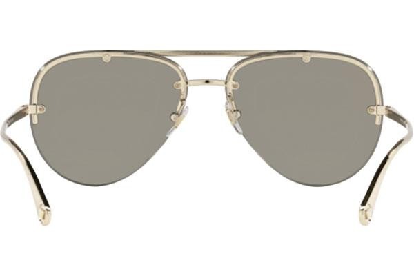 Okulary przeciwsłoneczne Versace VE2231 12526G Pilotki (Aviator) Złote