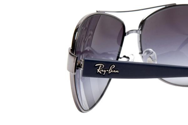 Слънчеви очила Ray-Ban RB3386 003/8G Пилотни Сребърна