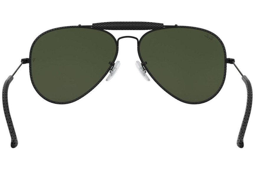 Okulary przeciwsłoneczne Ray-Ban Aviator Craft RB3422Q 9040 Pilotki (Aviator) Czarne