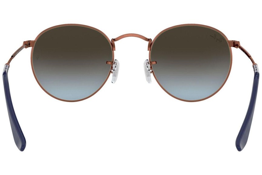 Okulary przeciwsłoneczne Ray-Ban Round Metal Metal RB3447 900396 Okrągłe Brązowe