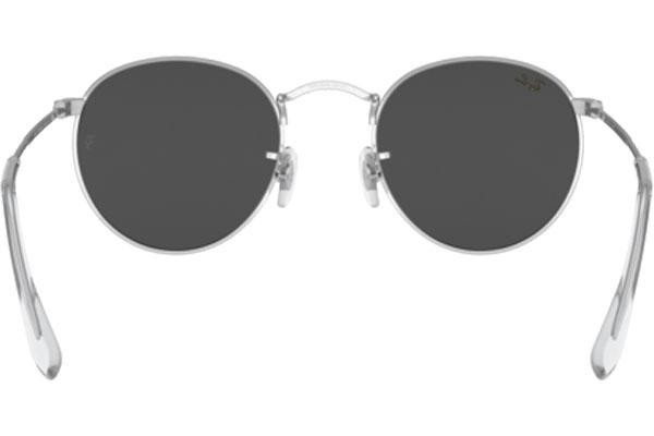 Слънчеви очила Ray-Ban Round Metal RB3447 9198B1 Заоблени Сребърна