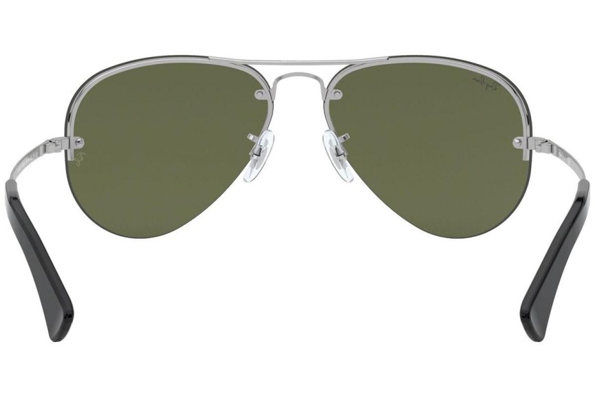 Solbriller Ray-Ban RB3449 003/30 Pilot Sølv