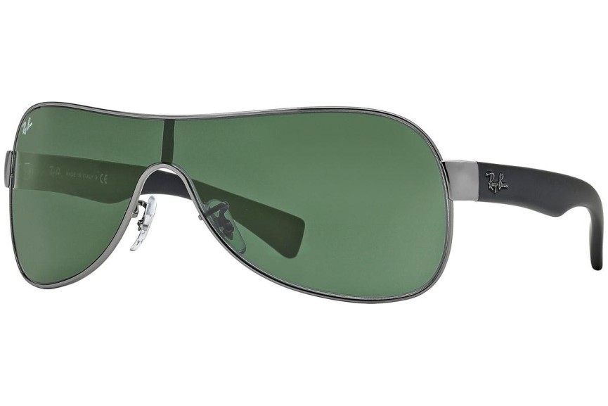 Okulary przeciwsłoneczne Ray-Ban RB3471 004/71 Pojedyncze | Shield Srebrne