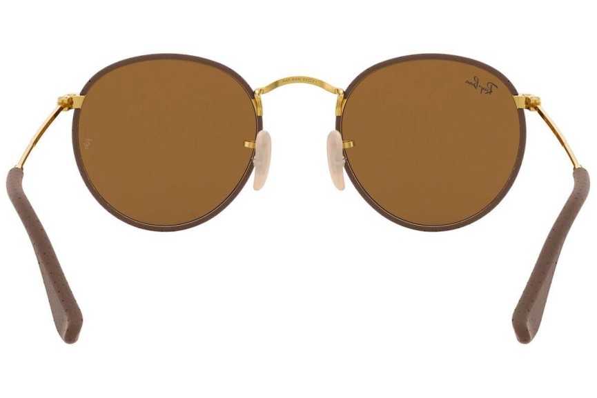 Слънчеви очила Ray-Ban Round Craft RB3475Q 9041 Заоблени Кафява