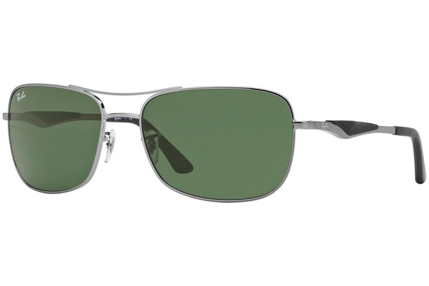 Okulary przeciwsłoneczne Ray-Ban RB3515 004/71 Pilotki (Aviator) Srebrne