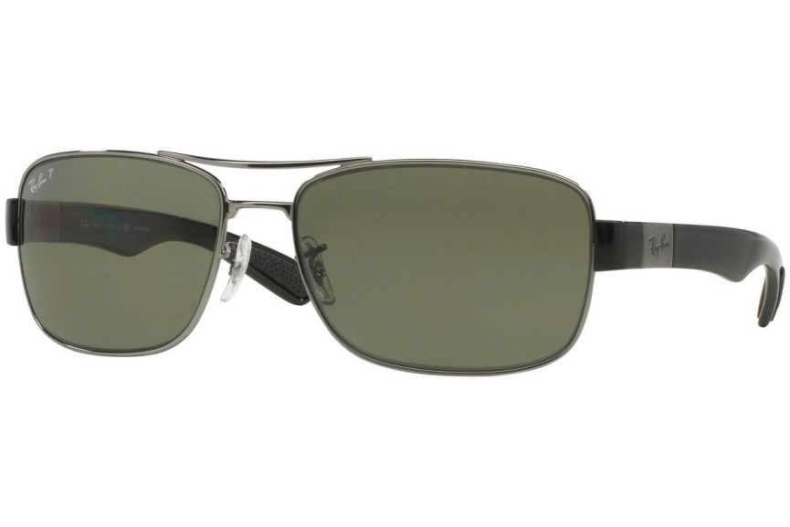 Ochelari de soare Ray-Ban RB3522 004/9A Polarized Pilot Gri