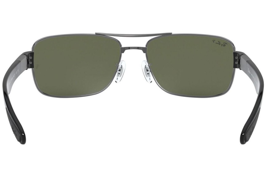 Ochelari de soare Ray-Ban RB3522 004/9A Polarized Pilot Gri