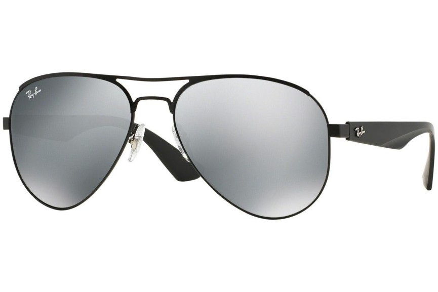 Okulary przeciwsłoneczne Ray-Ban RB3523 006/6G Pilotki (Aviator) Czarne
