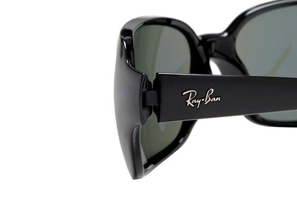 Solbriller Ray-Ban RB4068 601 Firkantet Sort