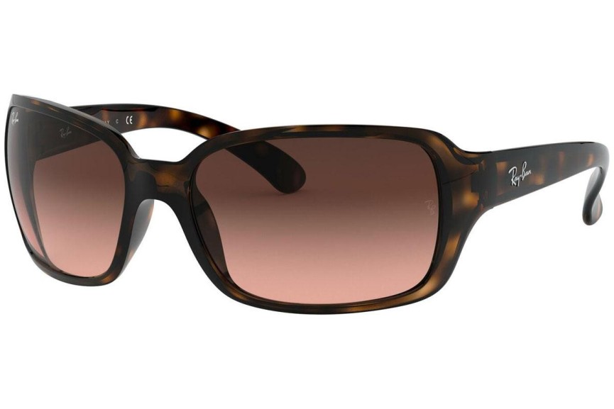 Okulary przeciwsłoneczne Ray-Ban RB4068 642/A5 Kwadratowe Havana