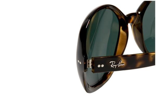 Okulary przeciwsłoneczne Ray-Ban Jackie Ohh II RB4098 710/71 Oversize Havana