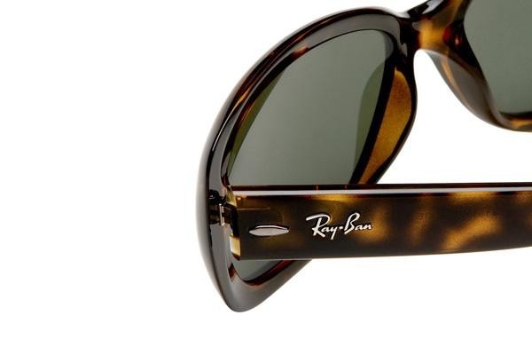 Okulary przeciwsłoneczne Ray-Ban Jackie Ohh RB4101 710 Oversize Havana