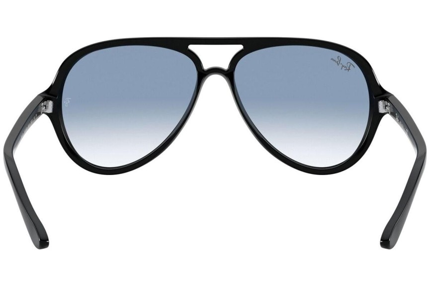 Okulary przeciwsłoneczne Ray-Ban Cats 5000 Classic RB4125 601/3F Pilotki (Aviator) Czarne
