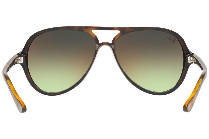 Okulary przeciwsłoneczne Ray-Ban Cats 5000 Classic RB4125 710/A6 Pilotki (Aviator) Havana