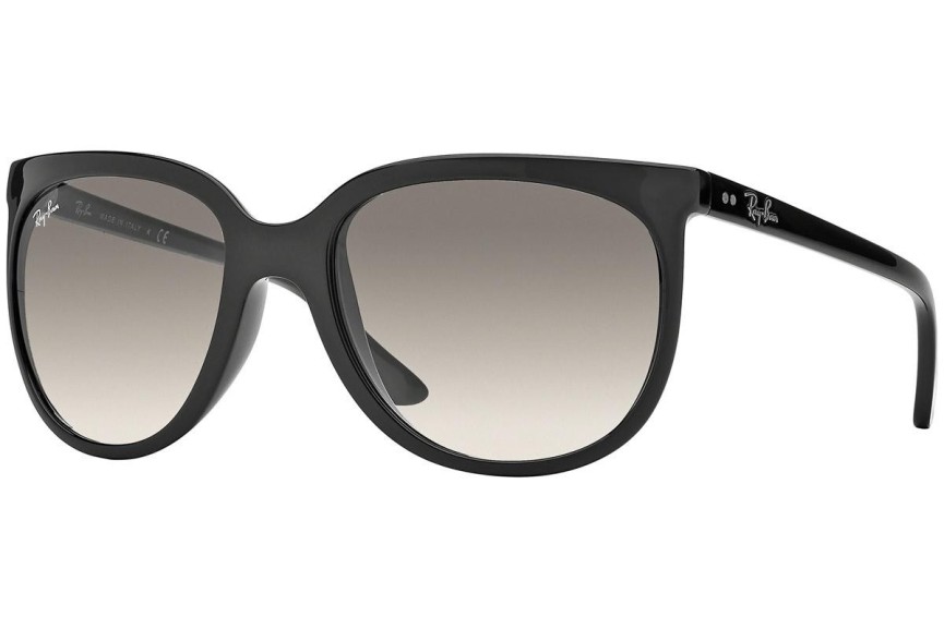 Okulary przeciwsłoneczne Ray-Ban Cats 1000 RB4126 601/32 Oversize Czarne