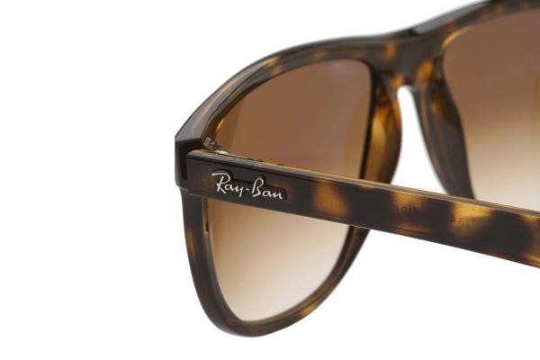 Ochelari de soare Ray-Ban Boyfriend RB4147 710/51 Pătrați Havana