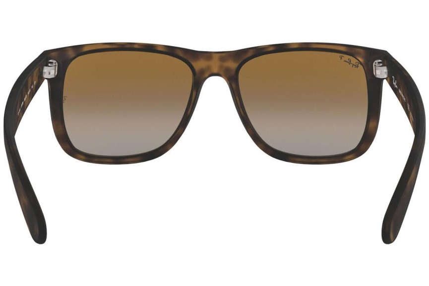 Napszemüvegek Ray-Ban Justin Classic Havana Collection RB4165 865/T5 Polarized Szogletes Havana