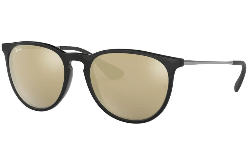 Okulary przeciwsłoneczne Ray-Ban Erika Color Mix RB4171 601/5A Okrągłe Czarne