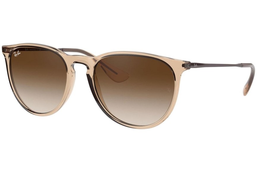 Ochelari de soare Ray-Ban Erika RB4171 651413 Rotunzi Maro