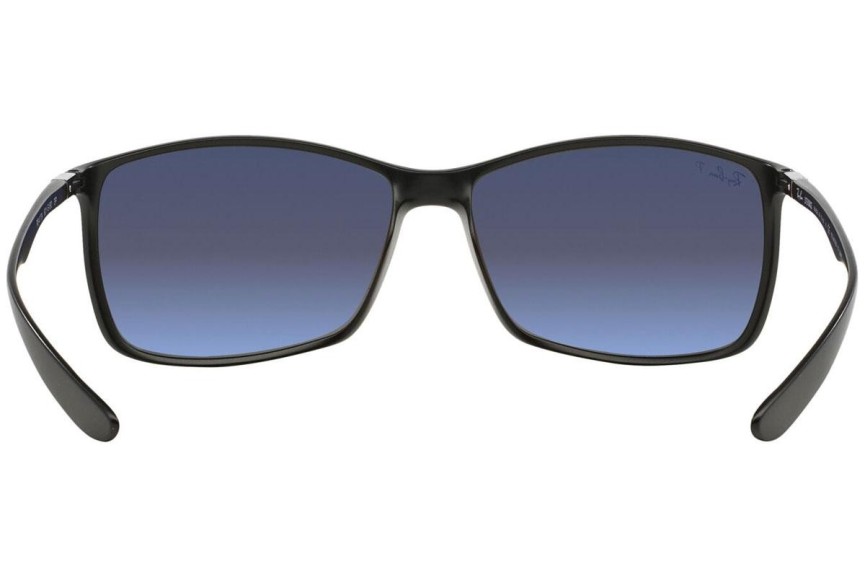 Okulary przeciwsłoneczne Ray-Ban Liteforce RB4179 601S82 Polarized Prostokątne Czarne