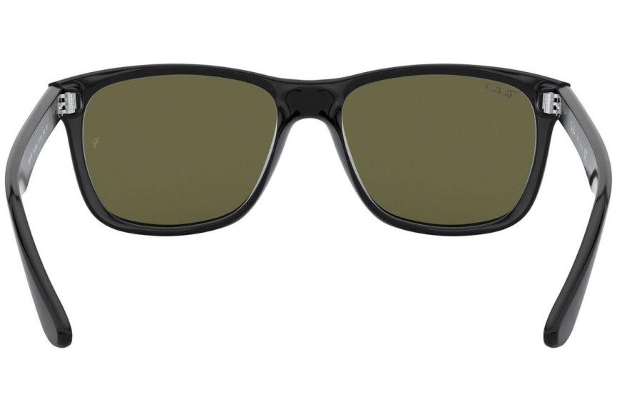 Sončna očala Ray-Ban RB4181 601/9A Polarized Kvadratna Črna