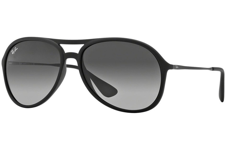 Okulary przeciwsłoneczne Ray-Ban Alex RB4201 622/8G Pilotki (Aviator) Czarne