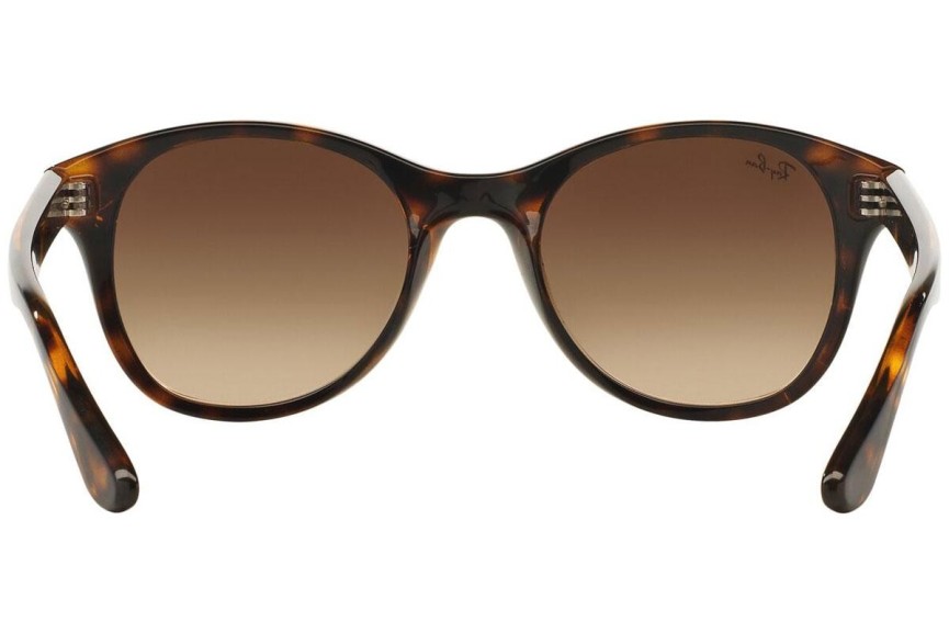Okulary przeciwsłoneczne Ray-Ban RB4203 710/13 Okrągłe Havana