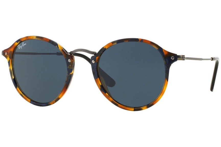 Okulary przeciwsłoneczne Ray-Ban Round Havana Collection RB2447 1158R5 Okrągłe Havana