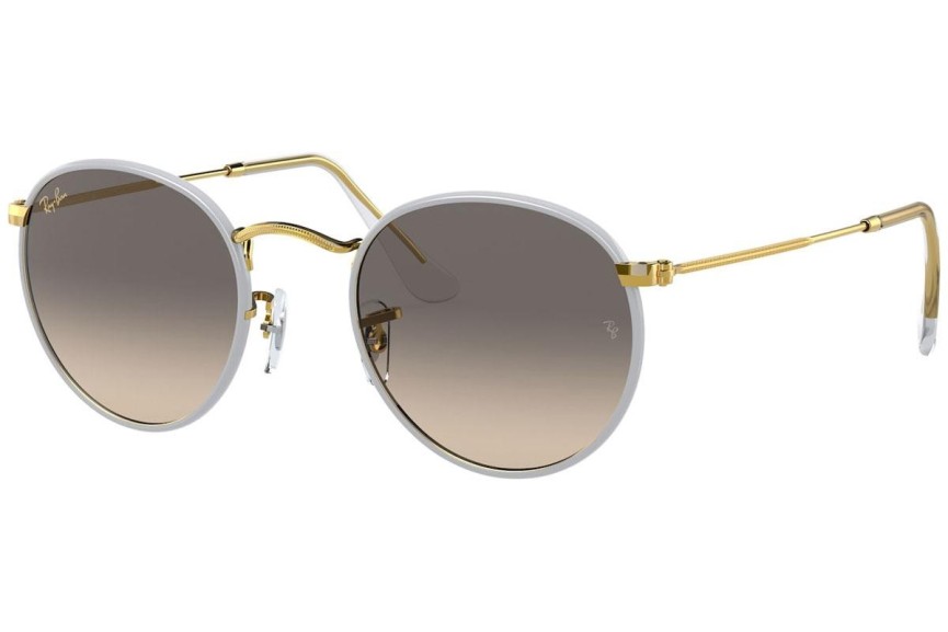 Okulary przeciwsłoneczne Ray-Ban Round Full Color RB3447JM 919632 Okrągłe Złote