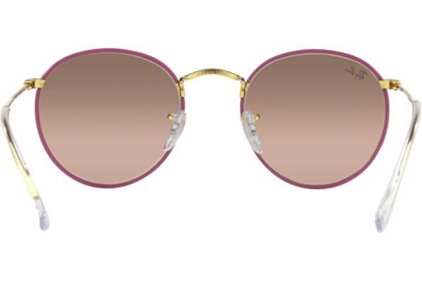 Okulary przeciwsłoneczne Ray-Ban Round Full Color RB3447JM 91963E Okrągłe Fioletowe