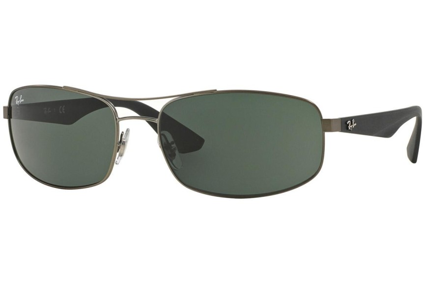 Okulary przeciwsłoneczne Ray-Ban RB3527 029/71 Prostokątne Szare