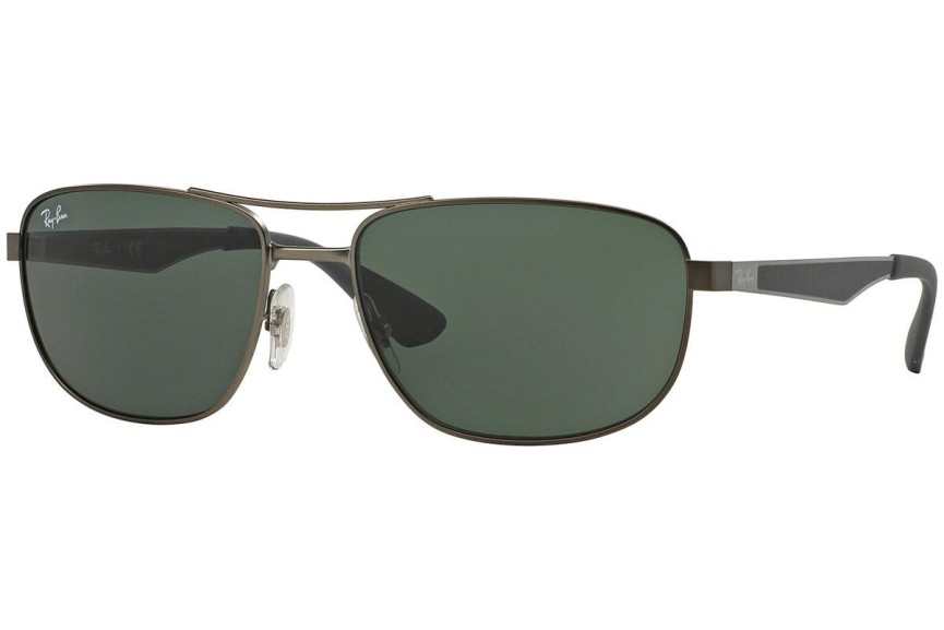 Okulary przeciwsłoneczne Ray-Ban RB3528 029/71 Pilotki (Aviator) Szare