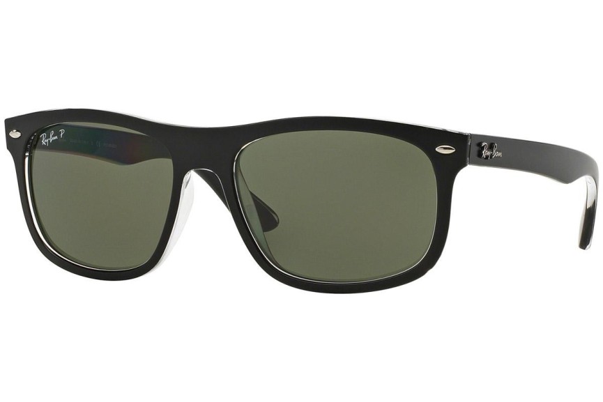 Okulary przeciwsłoneczne Ray-Ban RB4226 60529A Polarized Kwadratowe Czarne