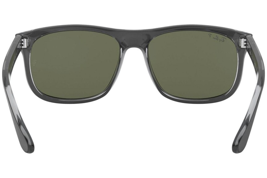 Okulary przeciwsłoneczne Ray-Ban RB4226 60529A Polarized Kwadratowe Czarne