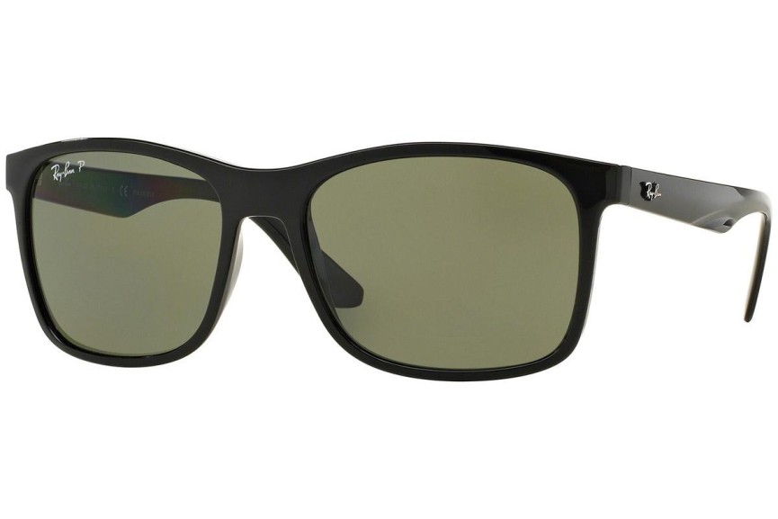 Okulary przeciwsłoneczne Ray-Ban RB4232 601/9A Polarized Kwadratowe Czarne