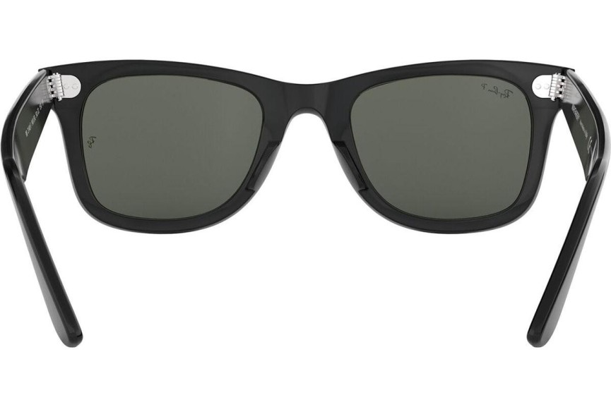 Napszemüvegek Ray-Ban Wayfarer RB2140F 901/58 Polarized Szogletes Fekete