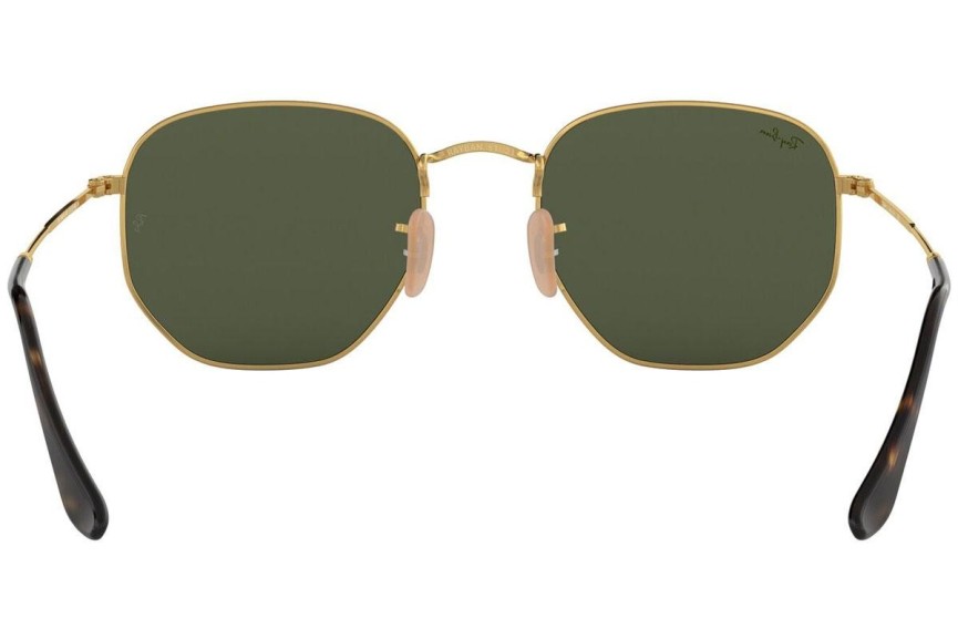 Napszemüvegek Ray-Ban Hexagonal Flat Lenses RB3548N 001 Kerek Arany