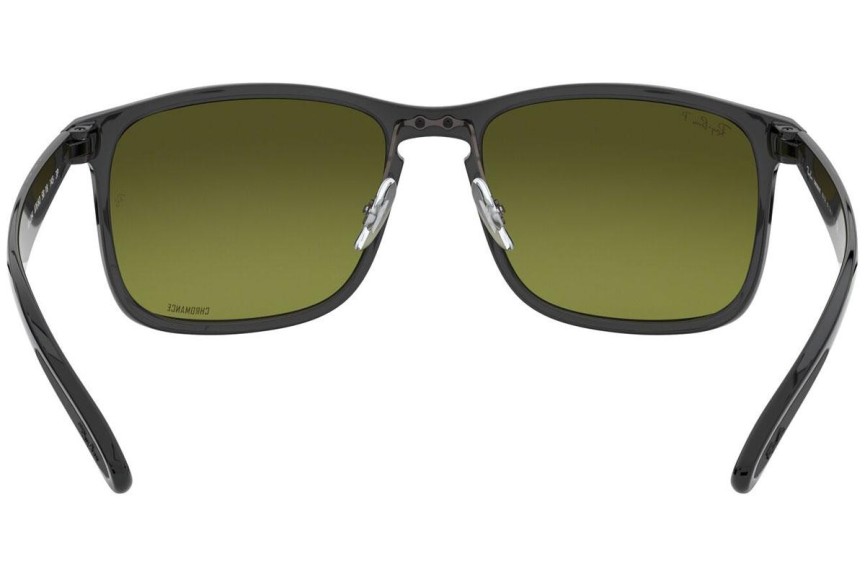 Solbriller Ray-Ban Chromance Collection RB4264 876/6O Polarized Firkantet Sort