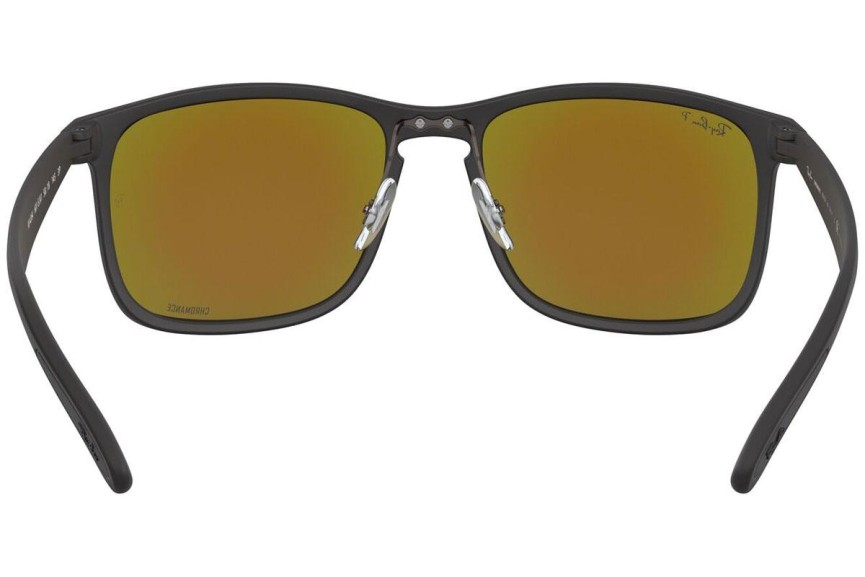 Okulary przeciwsłoneczne Ray-Ban Chromance Collection RB4264 601SA1 Polarized Kwadratowe Czarne