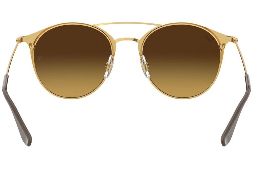 Zonnebril Ray-Ban RB3546 900985 Ronde Bruin